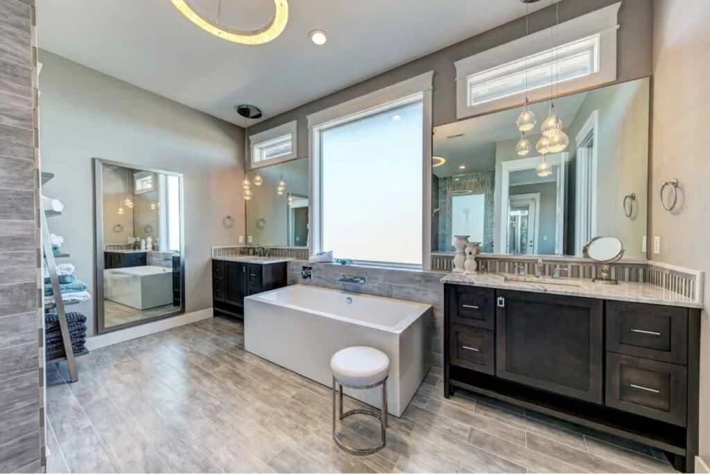 Compare: The Tempo II Master Bath 3 Different Ways